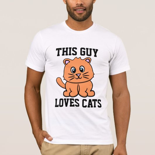 DIESE TYP-LIEBEN KATZEN CAT-T - SHIRT (Vorderseite)