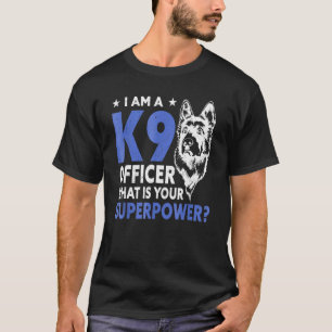 Diese US-Flagge Deutscher Schäferhund Polizeihund T-Shirt
