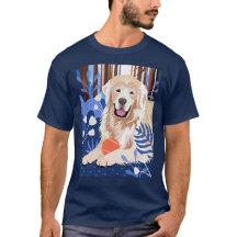 DIESE VIELE IST WAHR Golden Retriever VIVID SHIRTS
