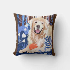 DIESE VIELE IST WAHRLICH Golden Retriever Kissen