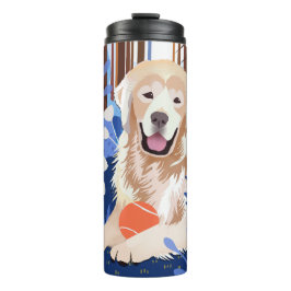 DIESE VIELE IST WAHRLICH Golden Retriever Thermal  Thermosbecher