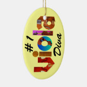 Diese Viola-Person Keramik Ornament (Rechts)