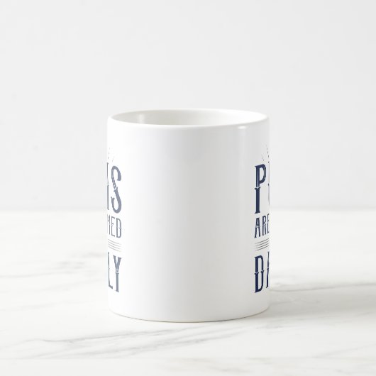 Diese Waffen sind bewaffnet und Dady Kaffeetasse (Mittel)