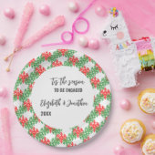 Diese Weihnachtsabendveranstaltung Pappteller (Party)