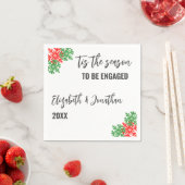 Diese Weihnachtsabendveranstaltung Serviette (Beispiel)