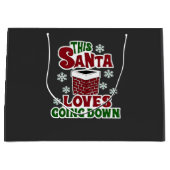 Diese Weihnachtsfeiertage gehen die Weihnachtsfeie Große Geschenktüte (Vorderseite)