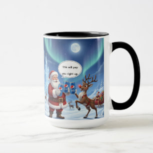 Diese Weihnachtstasse wird dich aufmuntern AI gebr Tasse