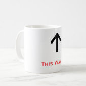 Diese Weise oben Kaffeetasse (Vorderseite Links)