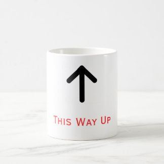 Diese Weise oben Kaffeetasse