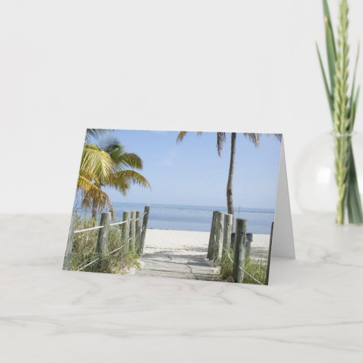 Diese Weise zum Paradies Karte (Vorderseite)