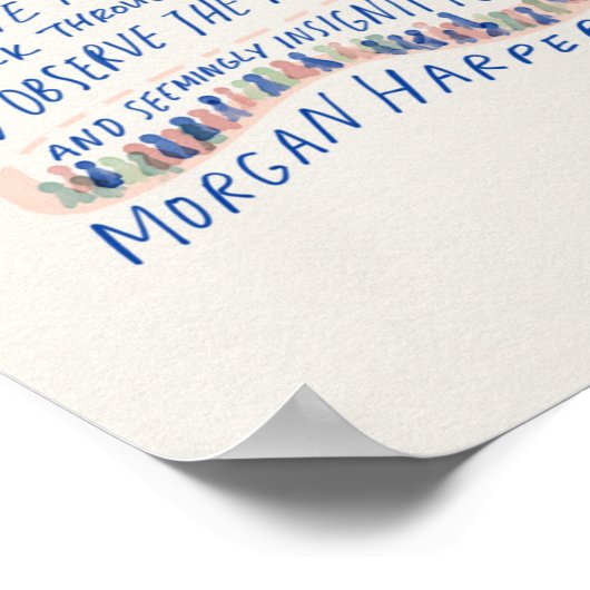 Diese Welt kann weitergehen... Poster (Ecke)