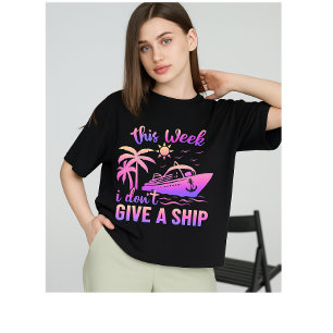 "Diese Woche verschenke ich kein Schiff für Kreuz Tri-Blend Shirt