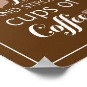 Diese Zuhause läuft auf der Liebe und ist eine gro Poster (Ecke)