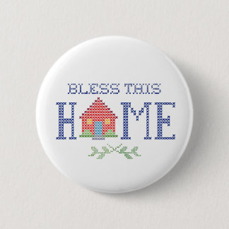 Diese Zuhause segne Button