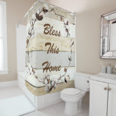 Diese Zuhause segne Duschvorhang (Beispiel)