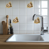 Diese Zuhause segne Fliese