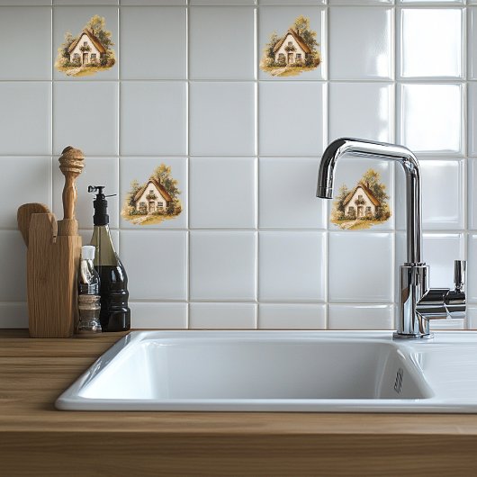 Diese Zuhause segne Fliese