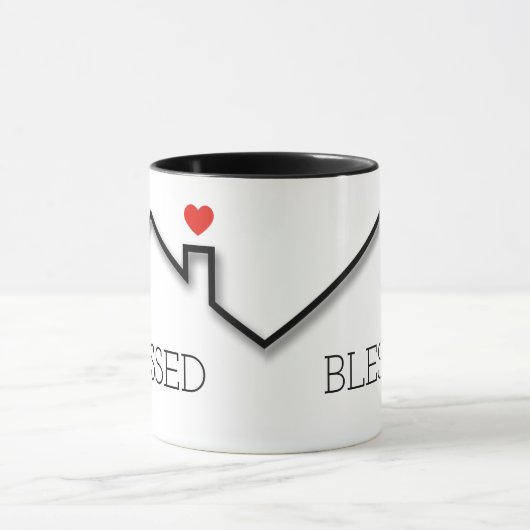 Diese Zuhause segne Tasse (Zentrum)