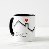 Diese Zuhause segne Tasse (Vorderseite Links)