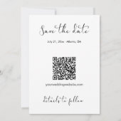 Diese zwei Kinder heiraten Kindheitsfoto Save The Date (Rückseite)