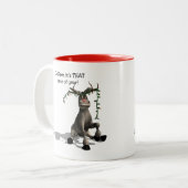 Diese zweitönige Tasse des Jahres (Vorderseite Links)