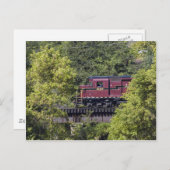 Diesel 2198 auf Trestle Postkarte (Vorne/Hinten)