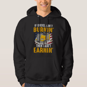 Diesel Ain Burnin Trucker verdient nicht die US-Tr Hoodie