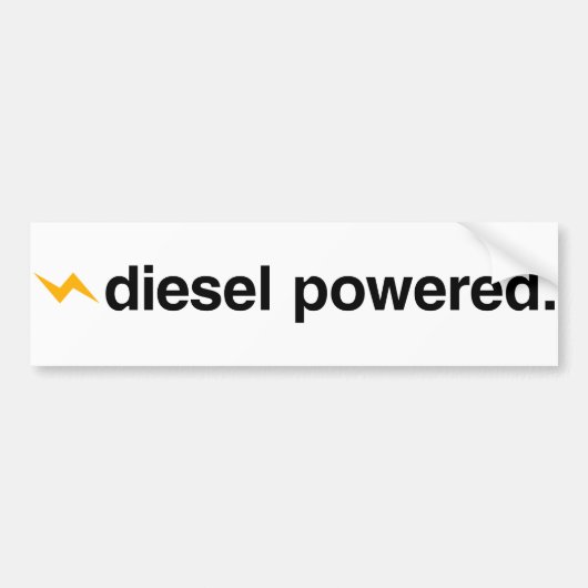 Diesel Autoaufkleber (Vorne)