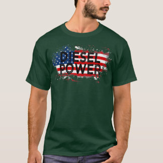 Diesel Flag Truck Premium T-Shirt