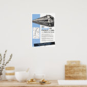 Diesel für die Vital R.F. & P. Route Poster (Küche)