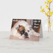 Diesel-Geburtstagskarte Karte (Gelbe Blume)