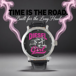 Diesel Girl: Trucking mit Kraft Armbanduhr