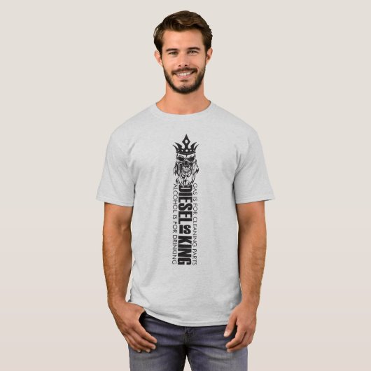 Diesel ist Königschädel-Licht-Shirt T-Shirt (Vorne ganz)