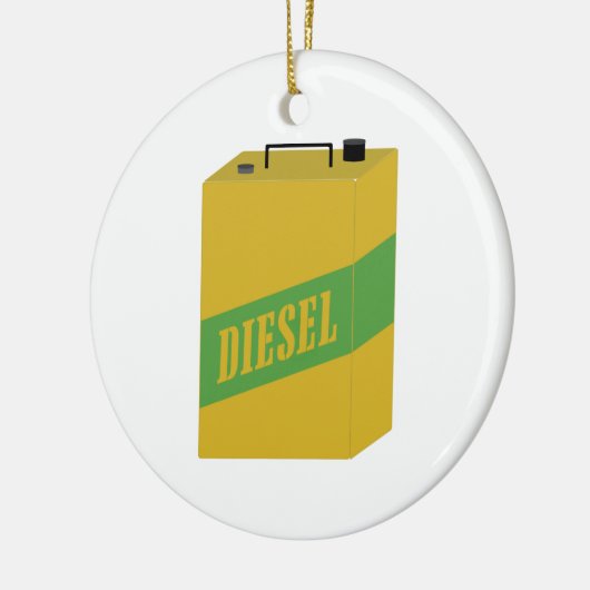 Diesel kann keramik ornament (Links)