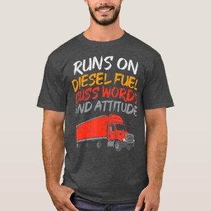 Diesel LKW Shirts Roll Kohle Shirts Funny