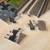 Diesel Lokomotive Maine. Puzzle (Seite)