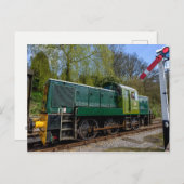 Diesel-Lokomotive-Postkarte Postkarte (Vorne/Hinten)