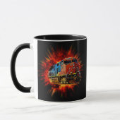 Diesel-Lokomotivzug Tasse (Links)