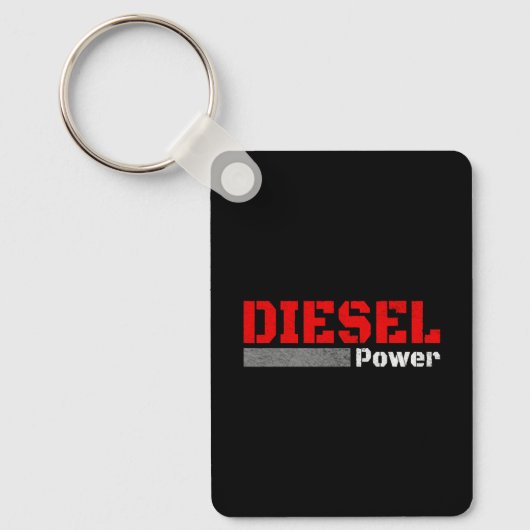 DIESEL-MECHANIC-DIESEL-KRAFTDiesel-Power Schlüsselanhänger (Vorderseite)