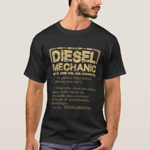 Diesel Mechanik lösen wir Problem, das Sie nicht l T-Shirt