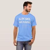 Diesel Mechanik Uniform T Shirt Diesel Tech (Vorne ganz)