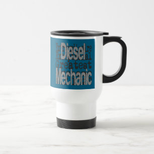Diesel-Mechaniker Reisebecher