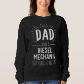 Diesel Mechanischer Vater nichts stört mich Phanta Sweatshirt (Vorderseite)
