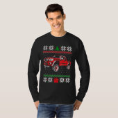 Diesel Motor Truck Ugly Christmas Turbo Diesel Ro T-Shirt (Vorne ganz)