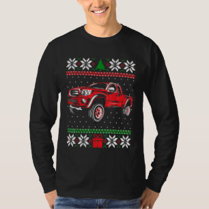 Diesel Motor Truck Ugly Christmas Turbo Diesel Ro T-Shirt