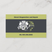 Diesel-Motor Visitenkarte (Vorderseite)