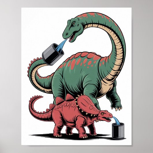 Diesel-Party-Zeit Poster (Vorne)