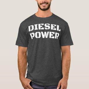 Diesel Power Big Text Turbo Diesel LKW Roll T-Shirt