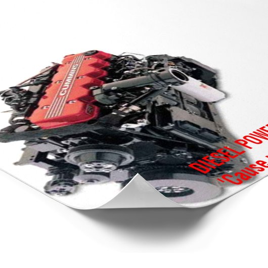 Diesel-Power Poster (Ecke)