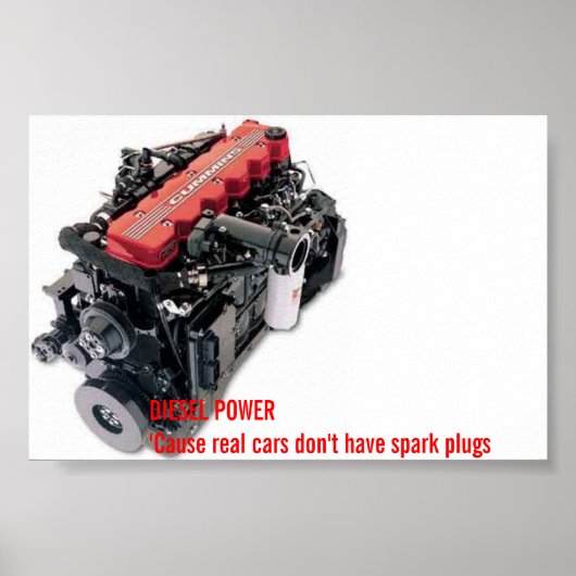 Diesel-Power Poster (Vorne)